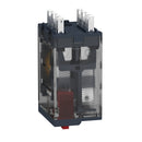 Schneider 14 -pin Miniature plug-in relay , 6 A , 230 V AC with Base Socket  - RXM4AB1P7