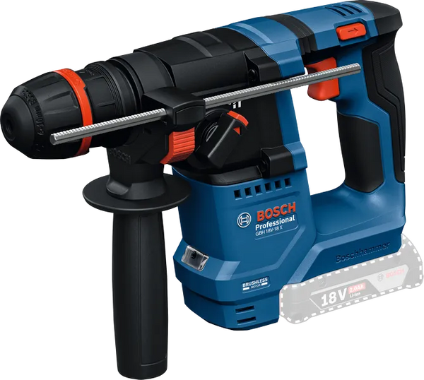 Bosch Cordless Rotary Hammer with ONECHUCK 18 V , 1.5 J , Without Battery - 0611927100