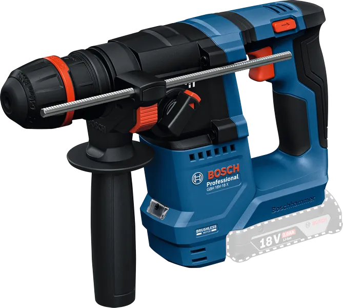 Bosch Cordless Rotary Hammer with ONECHUCK 18 V , 1.5 J , Without Battery - 0611927100
