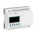 شنايدر ريلاى ذكي عياري Zelio Logic - 26 مداخل/مخارج - 100..240 فولت تيار متردد - مزود بساعة داخلية وشاشة عرض - SR3B261FU
