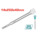 توتال تولز اجنه تكسير مبططة كعب بلس 14*250 مم  - TAC15121412 