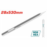 Total tools Hex pointed chisel 530 mm - TAC1531282