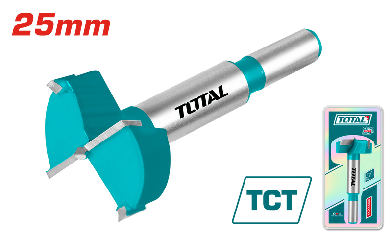 Total tools Forstner drill bits 25 mm - TAC180251