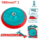 Total Tools 7" Cordless Polishing Pad  with Flange –  TAC18051