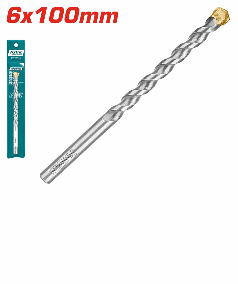 Total tools Masonry drill bit 6 x 100 mm - TAC210601