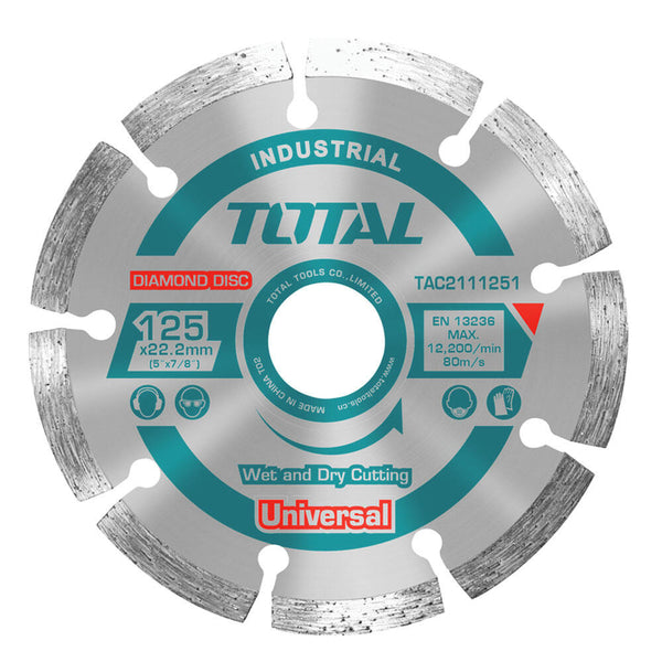 TOTAL TOOLS Dry diamond disc (5") 22mm -TAC2111251