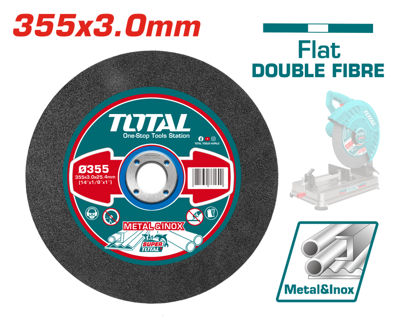 Total Tools Cutting Disc for Metal & Stainless Steel 14" Thickness 3mm – TAC2303558