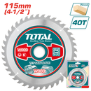 توتال تولز اسطوانة قطعية خشابى  4.5 بوصة 40 سنة - TAC231255