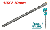 Total total SDS plus hammer drill bit 10 * 210 mm - TAC311003