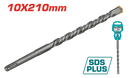 Total total SDS plus hammer drill bit 10*210 mm- TAC311003