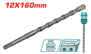 Total Tools PLUS Concrete Drill Bit 12 mm Length 160 mm – TAC311202