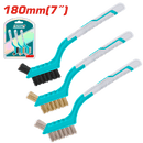 Total Tools 3 Pcs Hand Wire Brush Set 7" – TAC38033