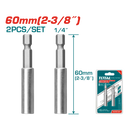  توتال تولز ادابتور لقم شنيور2 قطعه /TAC461601