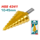 توتال تولز بنطه هرمى مدرجه 10 : 45 مم  HSS 4341 خدمة شاقة TAC75104501