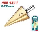 TOTAL TOOLS Titanium Step Drill Bit, size 6 – 38 mm - TAC7563801