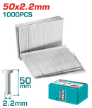 توتال تولز مسمار خرسانة 50 × 2.2 مم ، عدد 1000 قطعة – موديل TAC918503