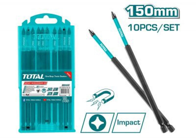 TOTAL TOOLS Impact Philips screwdriver bit   PH2  150 mm - TACIM16PH263