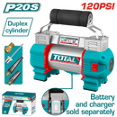 توتال تولز كمبروسر (منفاخ) بطارية 20 فولت مع وصلات - بدون  بطارية  و شاحن - TACLI2026 