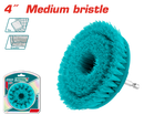 توتال تولز فرشاة  تنظيف متوسطة للارضيات  4 بوصة  - TACM1041 