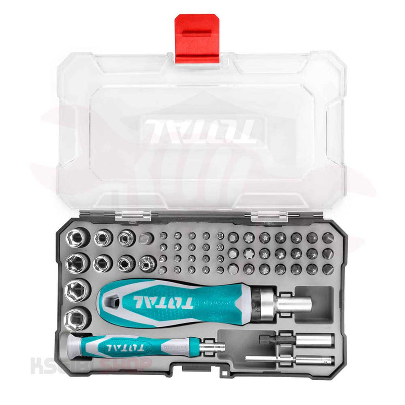 Total tools 55 Pcs screwdriver bits set - TACSD30556