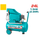 Total tools Air compressor 24 ltr. 2 HP , 8 Bar - TC202416