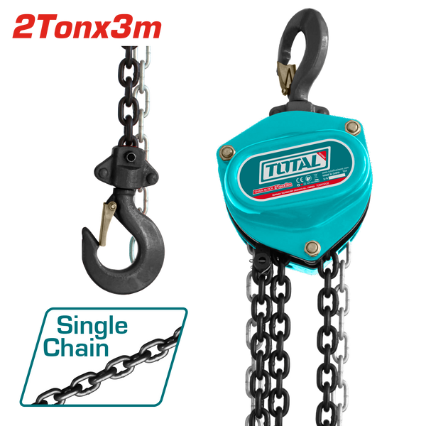 Total tools Chain block 2 ton. 3M - TCBK0202