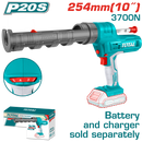 توتال تولز مسدس سيليكون ليثيوم ايون 20 فولت بدون بطاريه وشاحن -TCGLI2001