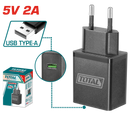 توتال تولز راس شاحن / ادابتور  (USB type-A ) مقاس 5 فولت 2 امبير - TCLI120502