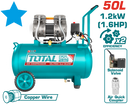 TCS1120508 - توتال تولز كمبروسر هواء طبي  50 لتر  1.6 حصان