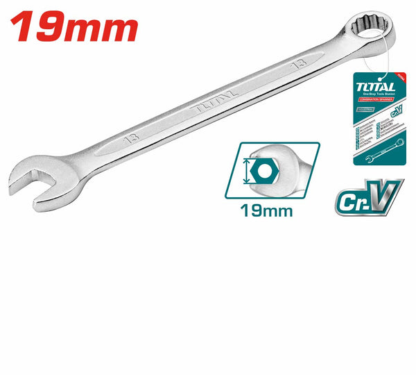 TOTAL TOOLS Combination spanner 19mm - TCSPA191