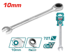 Total tools ratchet combination spanner 10 mm - TCSPAR101