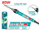 Total tools 90W Electric Soldering Iron with Temperature Control Knob - TET01608