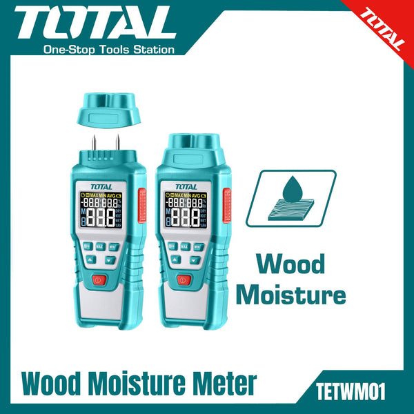 توتال تولز جهاز قياس رطوبة الخشب -  TETWM01