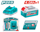 Total Tools 20V 4Ah Lithium Battery Set with Charger – TFBCPK1012