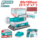 Total Tools 20V Cordless Sheet Sander 4.0Ah + Battery and Charger – TFSLI20311