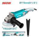 Total tools Angle grinder 4.5" 960 W  - TG10911576