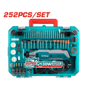 Total Tools Mini Grinder 130W with 252 Accessories – Model TG5133261