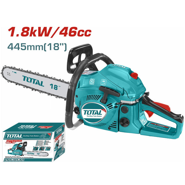 TOTAL TOOLS Gasoline chain saw 46cc 18
