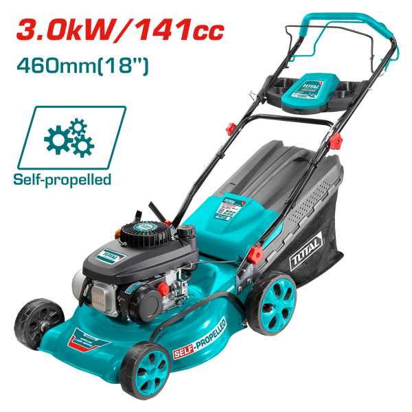 Total tools Gasoline lawn mower 18"  -4HP - TGT141182