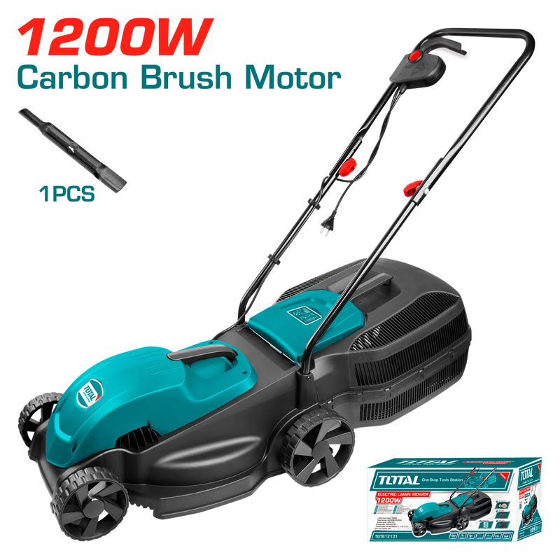 Total tools Electric lawn mower 32 cm 1200 W 28ltr - TGT612131