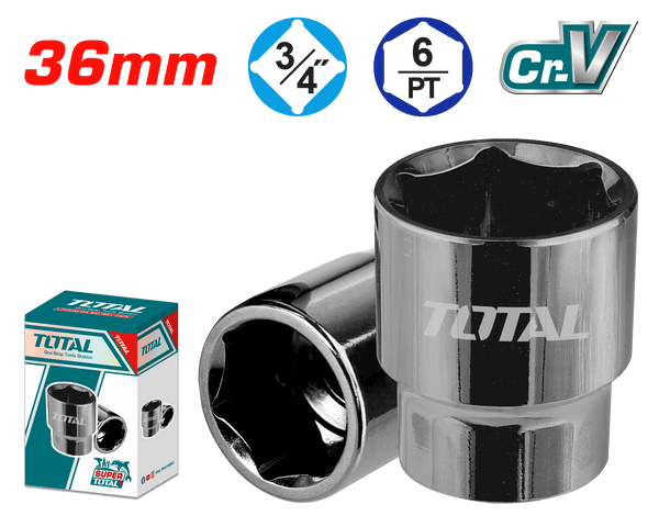 Total Tools 3/4" Impact Socket 36mm – THHAST34361