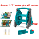 توتال تولز  بكارة خرطوم  مياه 1/2"  طول 40 متر  (بدون خرطوم ) -  THHR40122