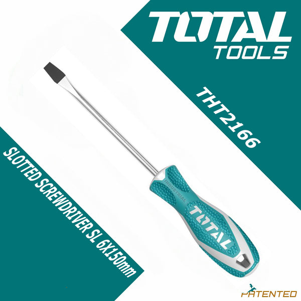 TOTAL TOOLS Slotted screwdriver 6.5MM -THT2166