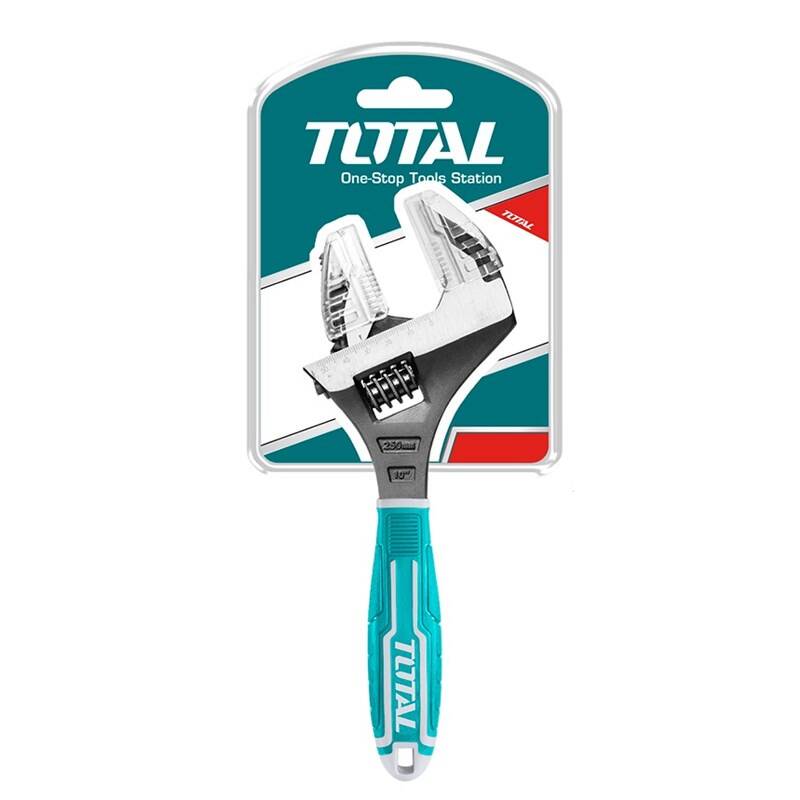 TOTAL TOOLS adjustable wrench2 IN 1 adjustable wrench10"inch THT10210G