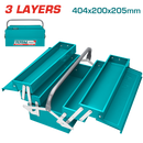 توتال تولز  شنطة عده صاج 5 درج 404*200*205 مم - THT10702