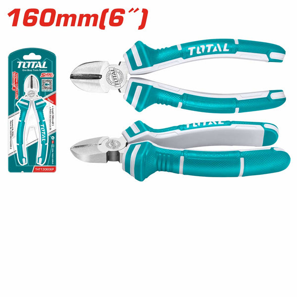 TOTAL TOOLS
 Long nose pliers 160mm(6")inch - THT120606P