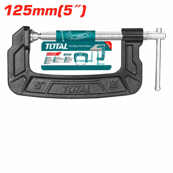 TOTAL TOOLS
 G clamp 125mm(5") inch- THT13151