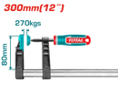 توتال تولز كلامب حرف F (قمطه ) مقاس 300 X 80 مم -THT1320801