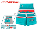 Total Tools Tool Belt 10 Pockets 35×32cm – THT16P10125