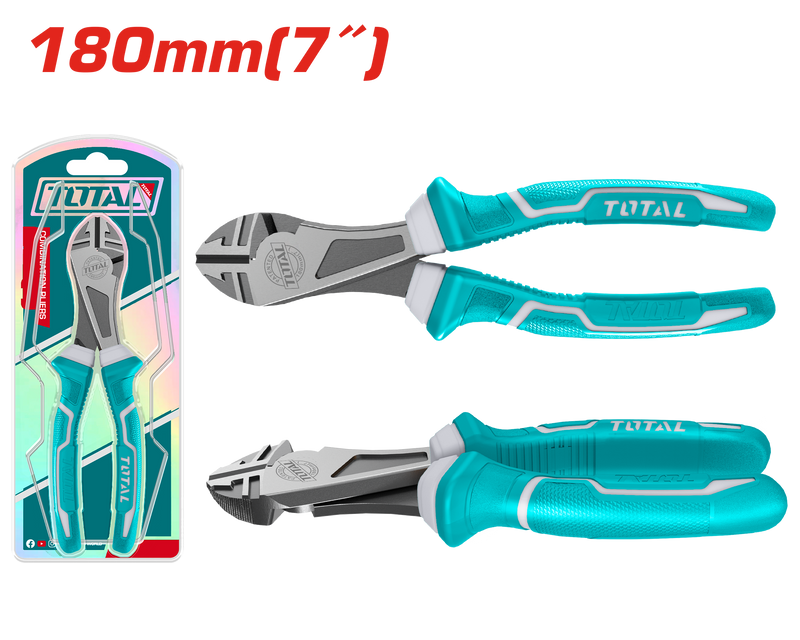 Total tools Heavy-duty diagonal cutting pliers 7 " / 180 mm - THT1776P